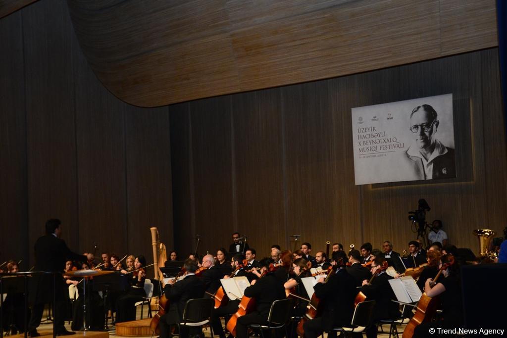 Üzeyir Hacıbəyli X Beynəlxalq Musiqi Festivalı başa çatıb (FOTO)