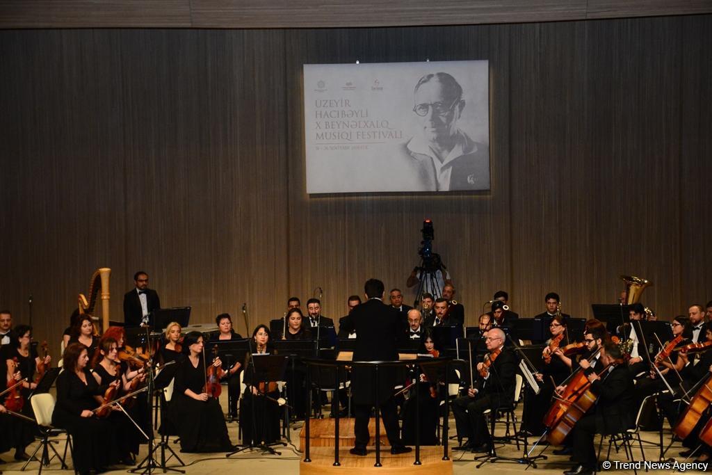 Üzeyir Hacıbəyli X Beynəlxalq Musiqi Festivalı başa çatıb (FOTO)