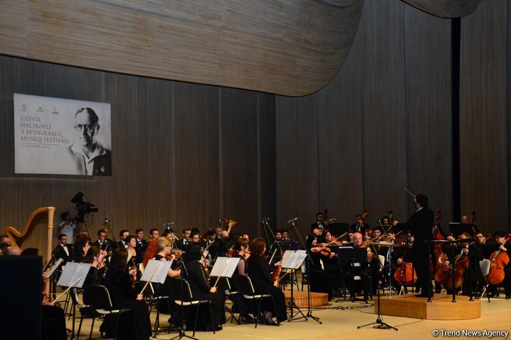 Üzeyir Hacıbəyli X Beynəlxalq Musiqi Festivalı başa çatıb (FOTO)