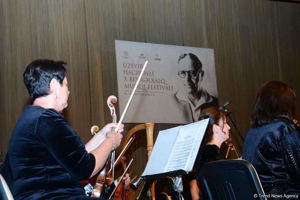 Üzeyir Hacıbəyli X Beynəlxalq Musiqi Festivalı başa çatıb (FOTO)
