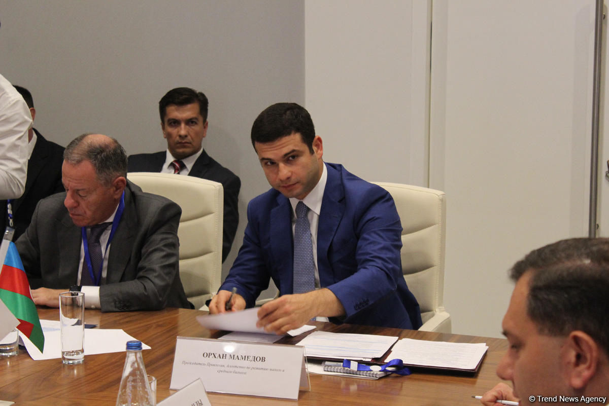 Orxan Məmmədov: Azərbaycan Kiçik və Orta Biznes Agentliyi Rusiyanın KOS Korporasiyası ilə uğurlu əməkdaşlığın əsasını qoyub (FOTO)