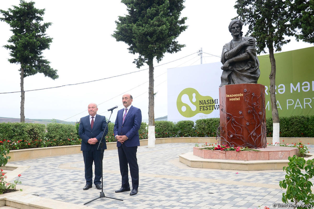 Şamaxıda Nəsimi – şeir, incəsənət və mənəviyyat festivalının təntənəli açılış mərasimi olub (YENİLƏNİB) (FOTO)