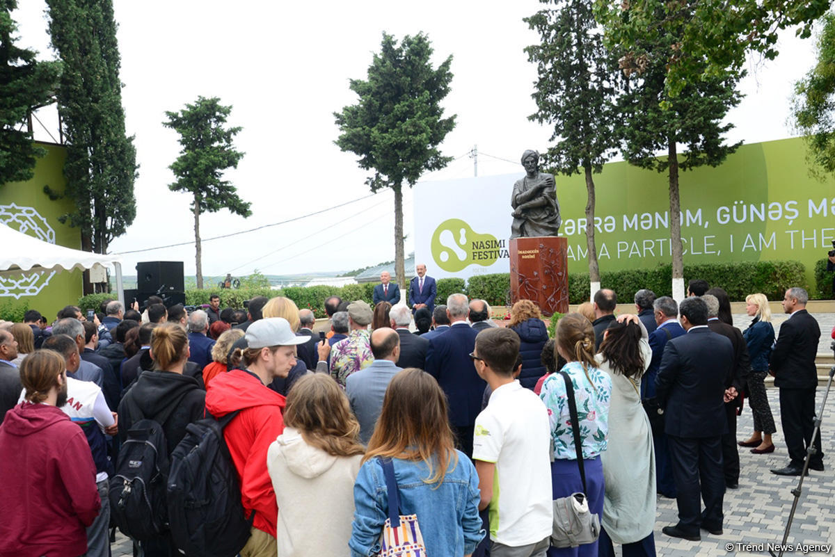 Şamaxıda Nəsimi – şeir, incəsənət və mənəviyyat festivalının təntənəli açılış mərasimi olub (YENİLƏNİB) (FOTO)
