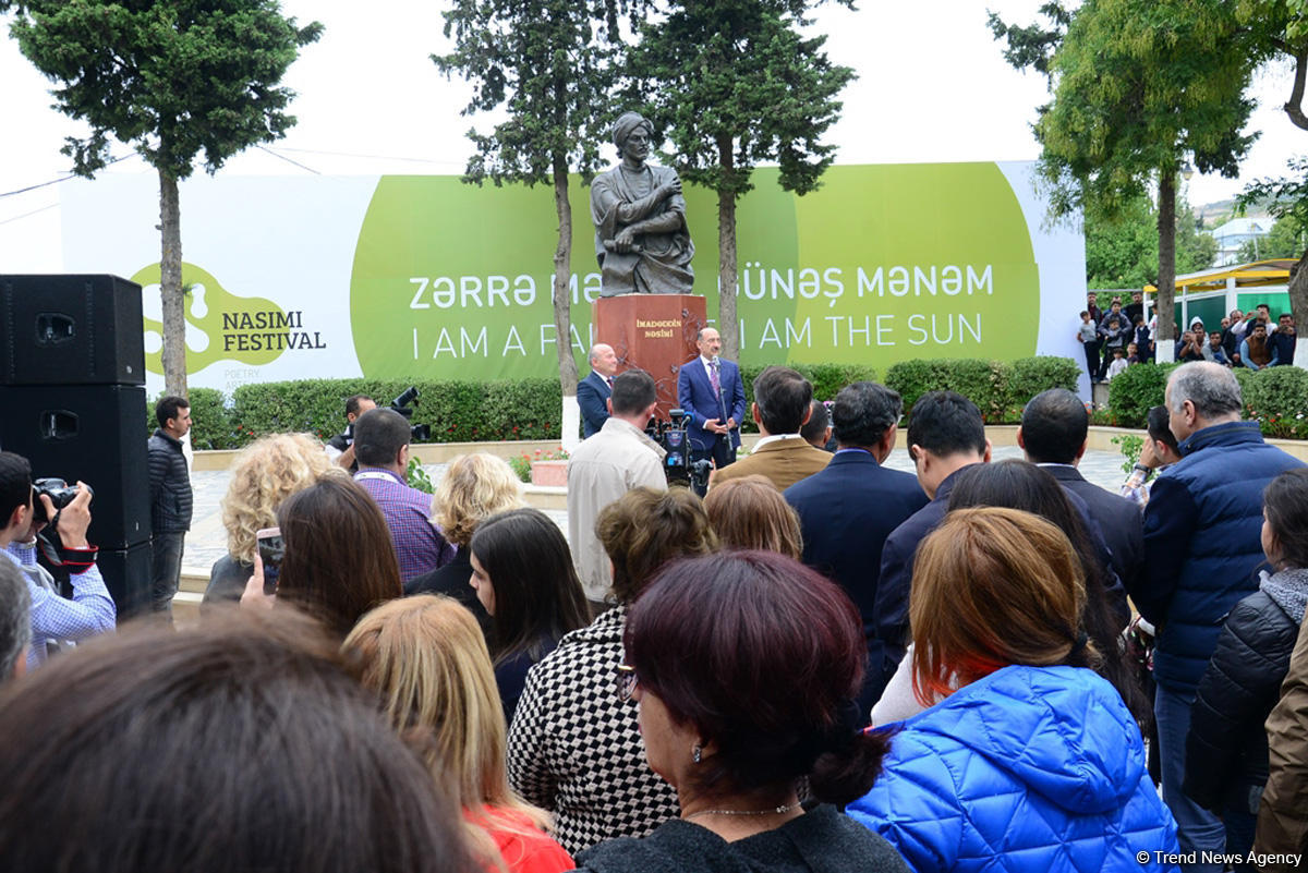 Şamaxıda Nəsimi – şeir, incəsənət və mənəviyyat festivalının təntənəli açılış mərasimi olub (YENİLƏNİB) (FOTO)