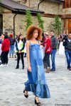 Şamaxıda Nəsimi Festivalı çərçivəsində "Həssas dəb" defilesi keçirilib (FOTO)
