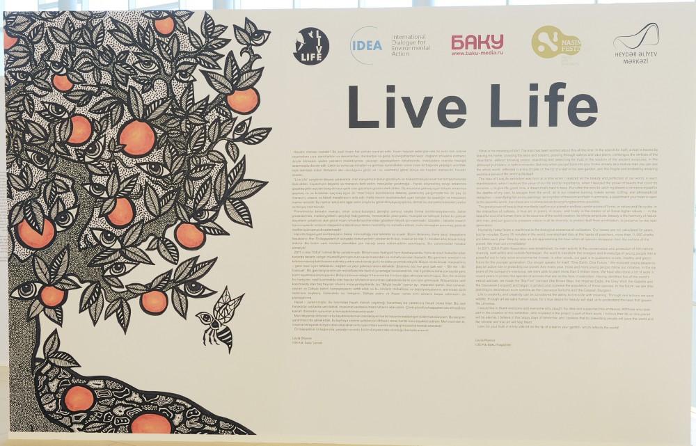 Leyla Əliyeva Heydər Əliyev Mərkəzində Nəsimi – şeir, sənət və mənəviyyat Festivalı çərçivəsində sərgilərin açılışında iştirak edib (FOTO)