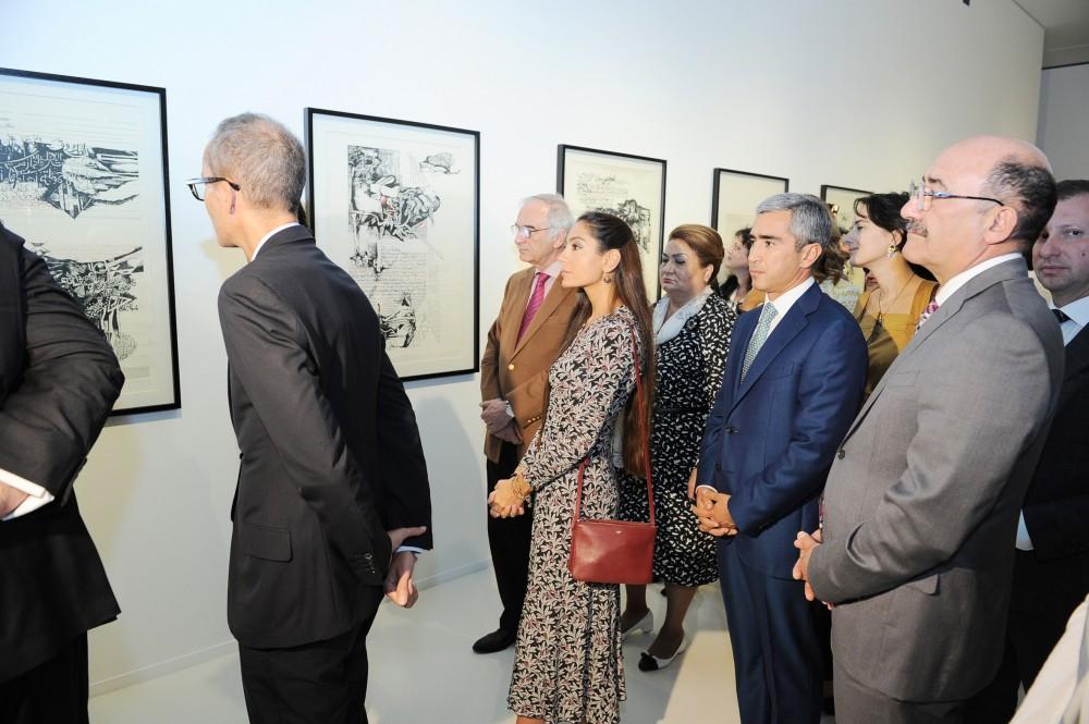 Leyla Əliyeva Heydər Əliyev Mərkəzində Nəsimi – şeir, sənət və mənəviyyat Festivalı çərçivəsində sərgilərin açılışında iştirak edib (FOTO)