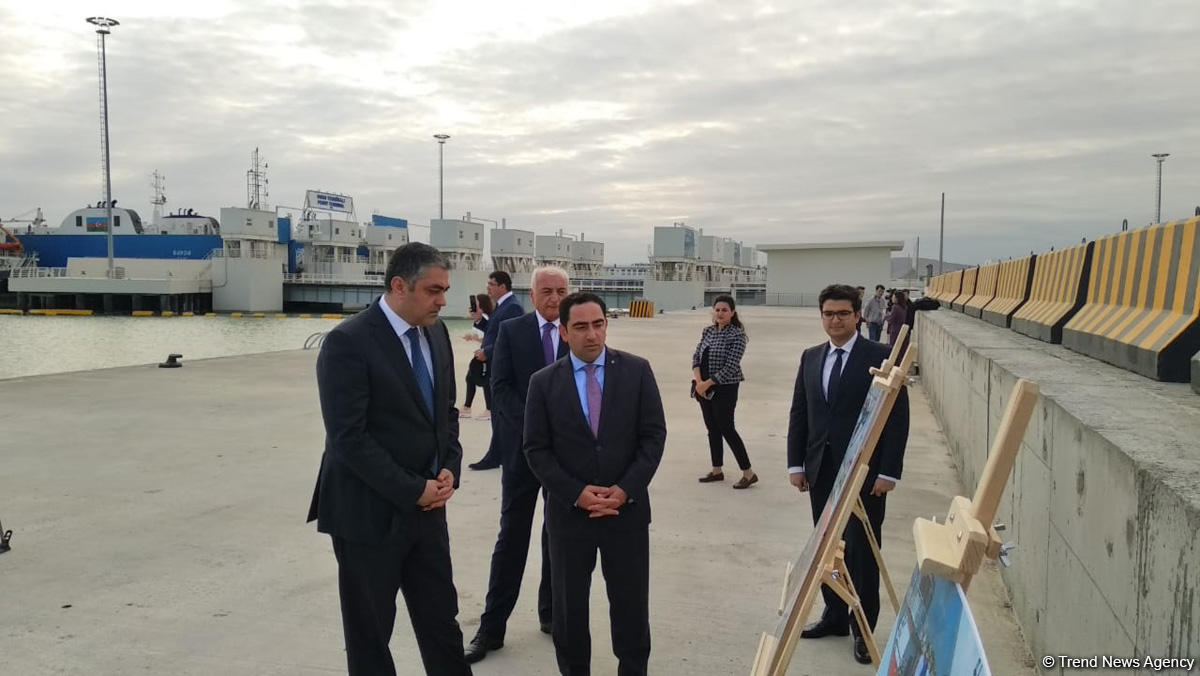 Bakı Beynəlxalq Dəniz Limanı iki yeni buksiri istifadəyə verib (FOTO) (YENİLƏNİB)