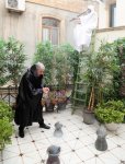 Leyla Əliyeva Maqsud İbrahimbəyov Yaradıcılıq Mərkəzində “İmmolatio” tamaşasının premyerasına baxıb (FOTO)