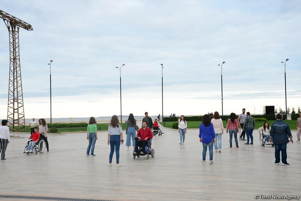 Nəsimi Festivalı çərçivəsində “DanceAbility” inklüziv rəqs qrupunun konserti olub (FOTO)