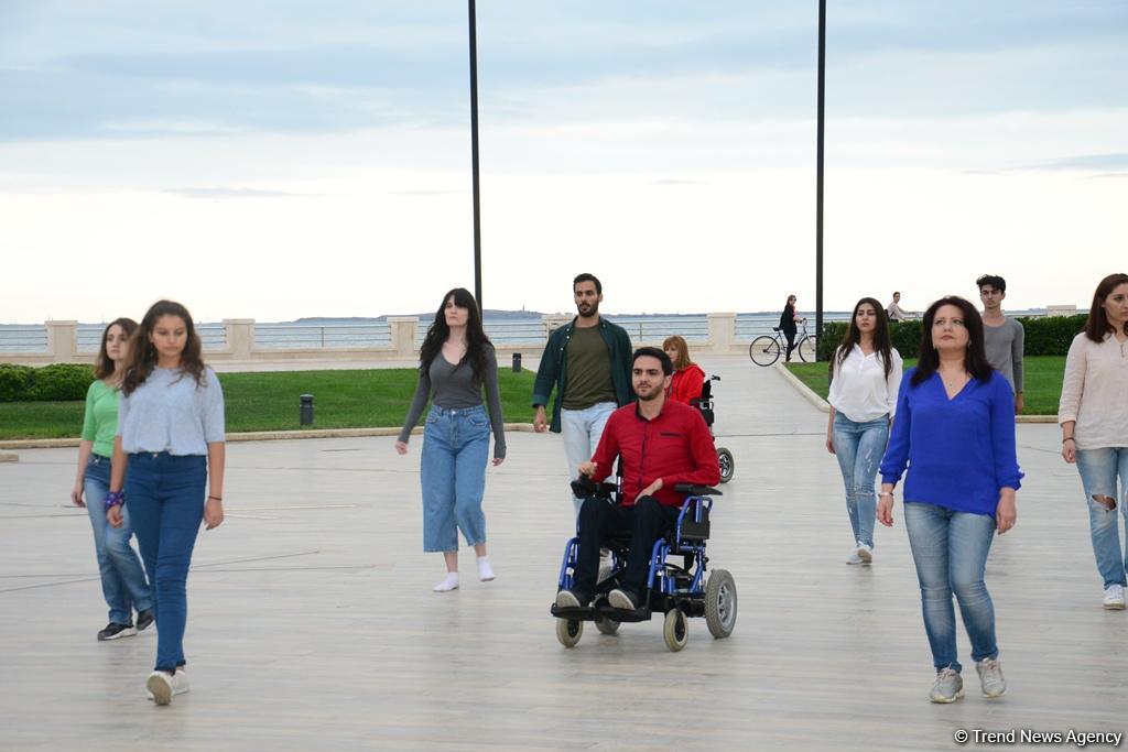 Nəsimi Festivalı çərçivəsində “DanceAbility” inklüziv rəqs qrupunun konserti olub (FOTO)