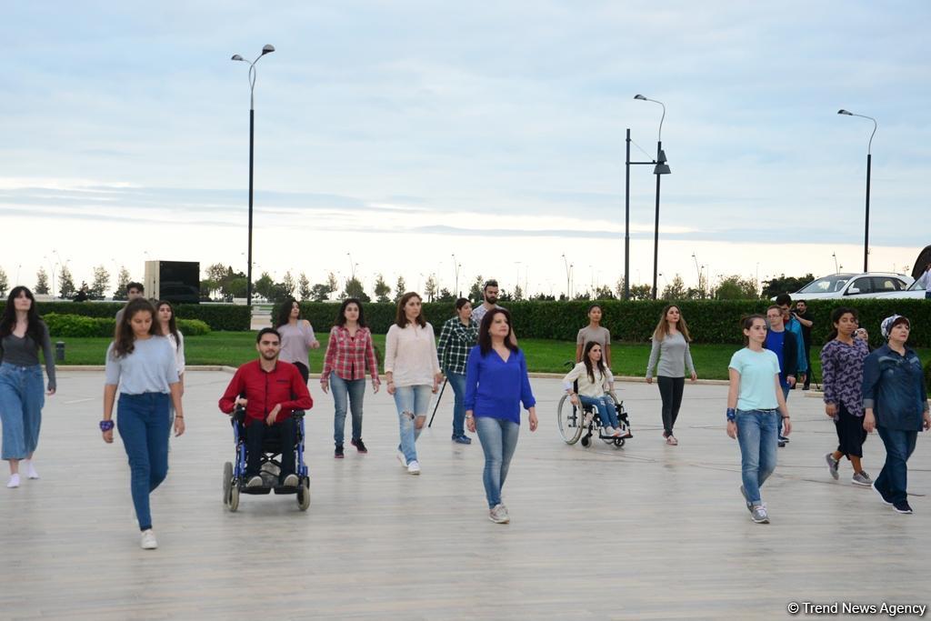 Nəsimi Festivalı çərçivəsində “DanceAbility” inklüziv rəqs qrupunun konserti olub (FOTO)