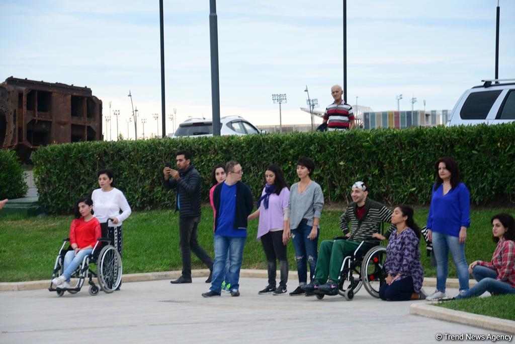 Nəsimi Festivalı çərçivəsində “DanceAbility” inklüziv rəqs qrupunun konserti olub (FOTO)