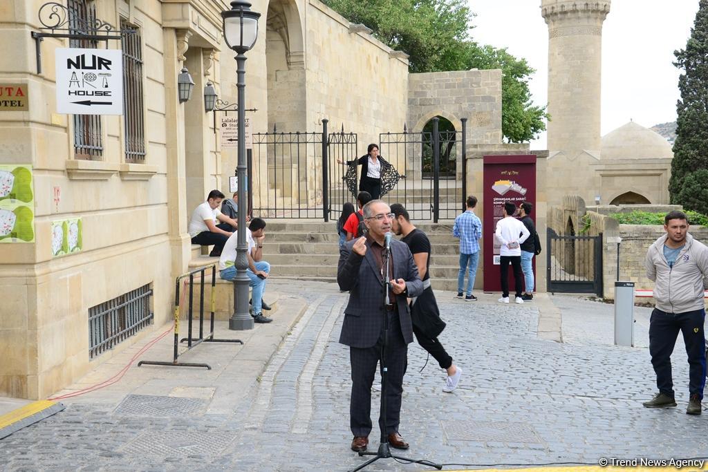 Nəsimi Festivalı çərçivəsində Şirvanşahlar sarayında maraqlı musiqi layihəsi təqdim edilib (FOTO)