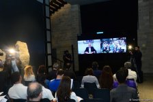 Nəsimi Festivalı çərçivəsində Vaşinqtonla telekörpü - Ceremi Rifkinin mühazirəsi keçirilib (FOTO)