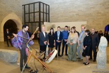 Leyla Əliyeva və Arzu Əliyeva Nəsimi Festivalı çərçivəsində “Bahariyyə” musiqi layihəsinin təqdimatında iştirak ediblər (FOTO)