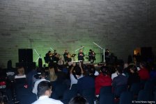 Leyla Əliyeva və Arzu Əliyeva Nəsimi Festivalı çərçivəsində “Bahariyyə” musiqi layihəsinin təqdimatında iştirak ediblər (FOTO)