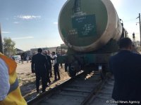ADY qəzanın səbəbini açıqladı: Avtobus qadağalara məhəl qoymadan qatar yoluna çıxıb (FOTO/VİDEO)