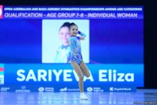 Aerobika Gimnastikası üzrə Açıq Azərbaycan Çempionatı və Bakı Birinciliyi başlayıb (FOTO)