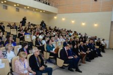M.V.Lomonosov adına Moskva Dövlət Universitetinin Bakı filialında “Mədəniyyətlərin dialoqunda təhsil: rus məktəbi dünyası” mövzusunda beynəlxalq elmi-praktik forum işinə başlayıb (FOTO)