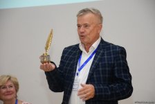 M.V.Lomonosov adına Moskva Dövlət Universitetinin Bakı filialında “Mədəniyyətlərin dialoqunda təhsil: rus məktəbi dünyası” mövzusunda beynəlxalq elmi-praktik forum işinə başlayıb (FOTO)