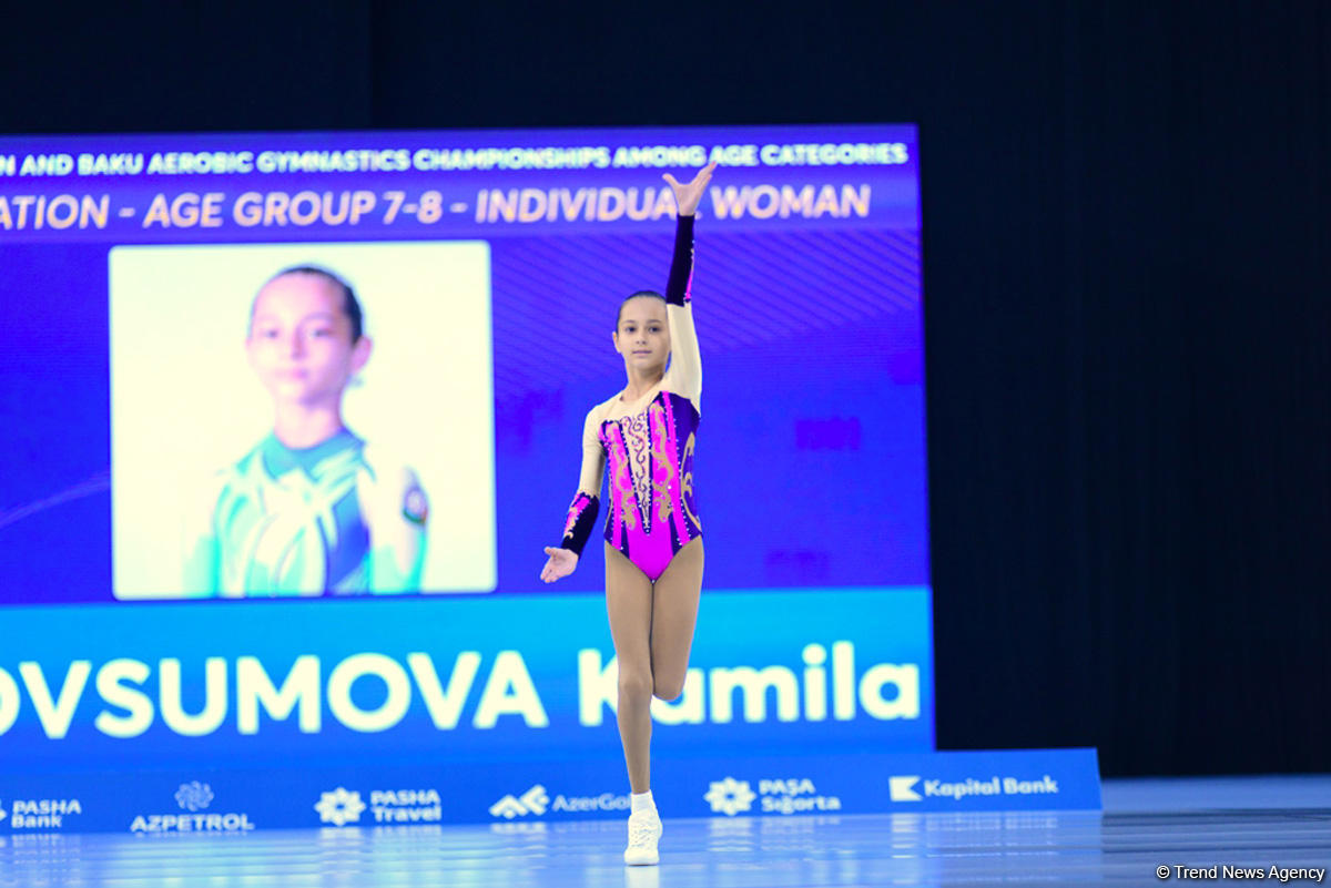 Aerobika Gimnastikası üzrə Açıq Azərbaycan Çempionatı və Bakı Birinciliyi başlayıb (FOTO)