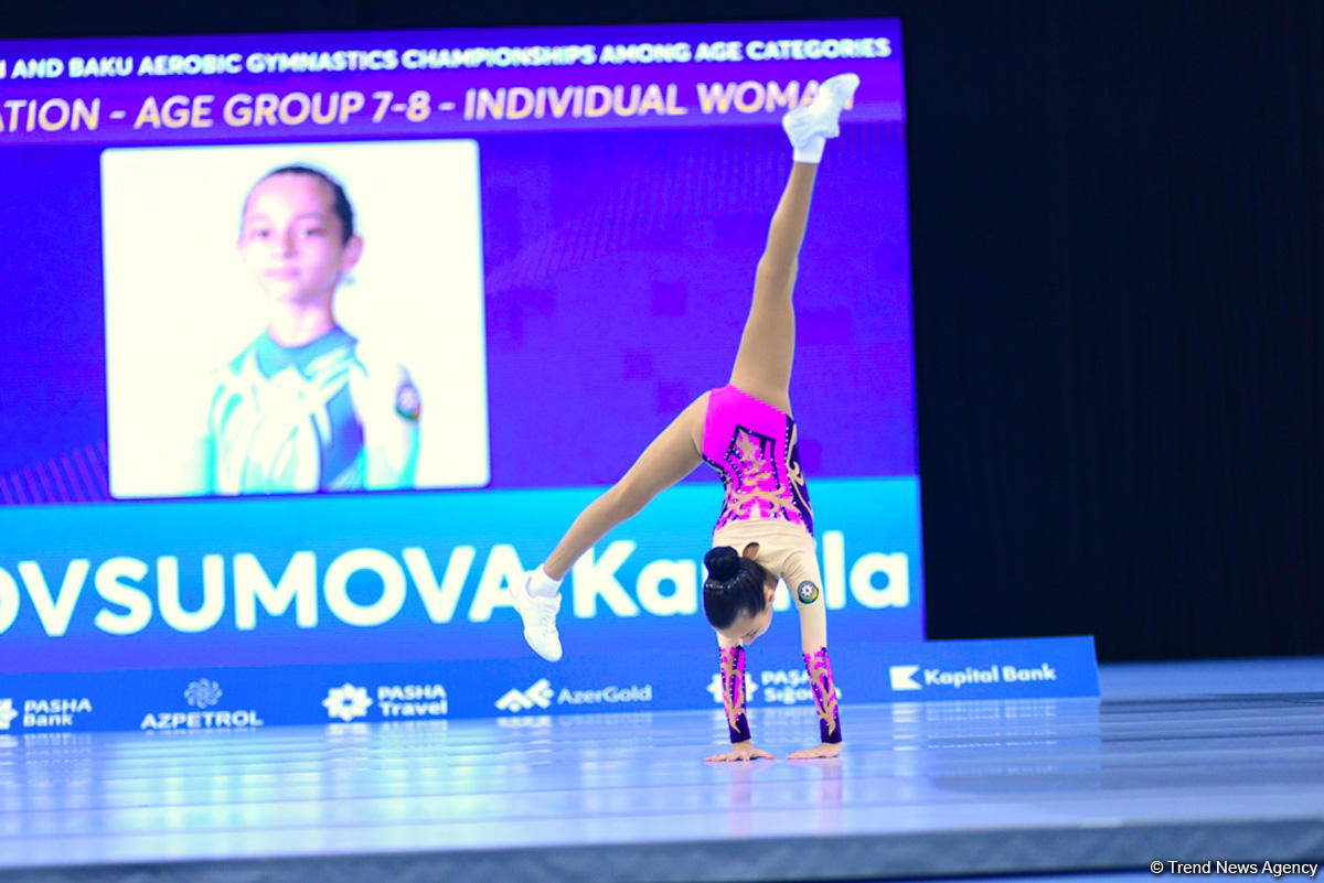 Aerobika Gimnastikası üzrə Açıq Azərbaycan Çempionatı və Bakı Birinciliyi başlayıb (FOTO)