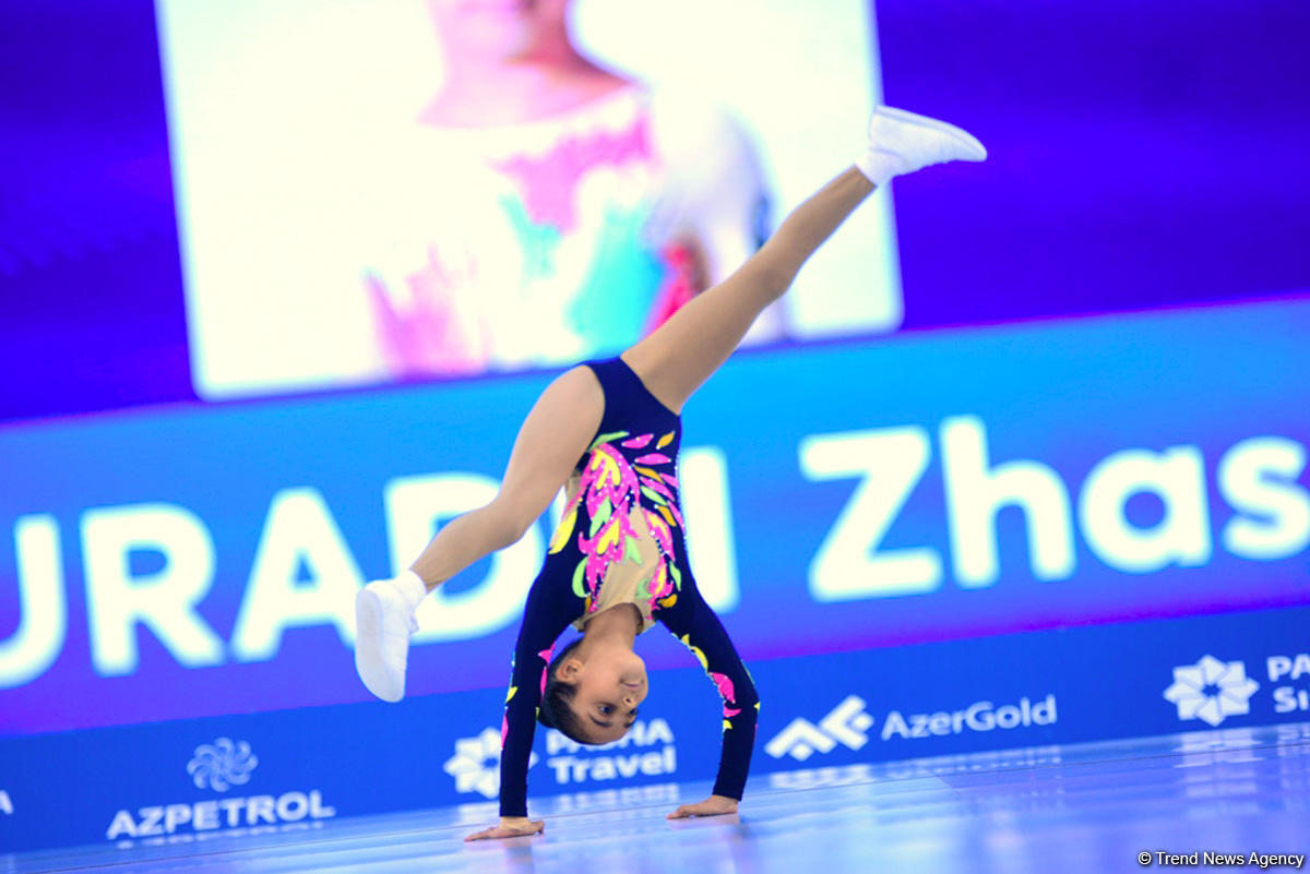 Aerobika Gimnastikası üzrə Açıq Azərbaycan Çempionatı və Bakı Birinciliyi başlayıb (FOTO)