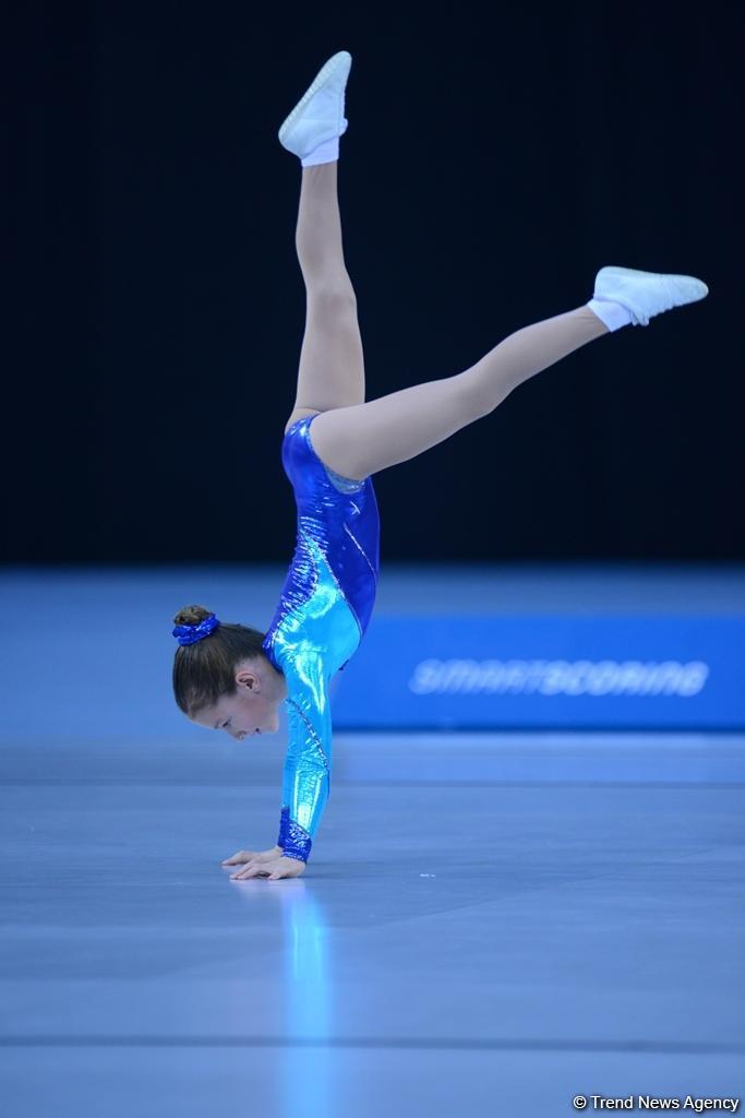 Aerobika Gimnastikası üzrə Açıq Azərbaycan Çempionatı və Bakı Birinciliyi başlayıb (FOTO)