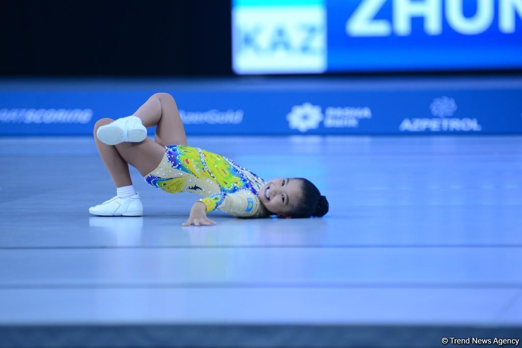 Aerobika Gimnastikası üzrə Açıq Azərbaycan Çempionatı və Bakı Birinciliyi başlayıb (FOTO)