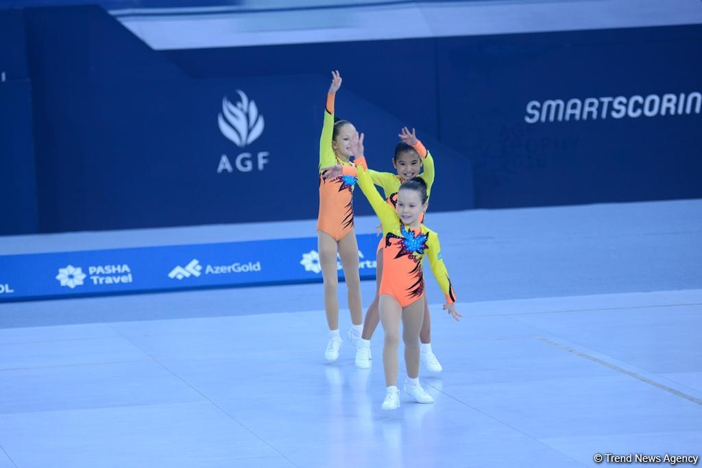 Aerobika Gimnastikası üzrə Açıq Azərbaycan Çempionatı və Bakı Birinciliyi başlayıb (FOTO)