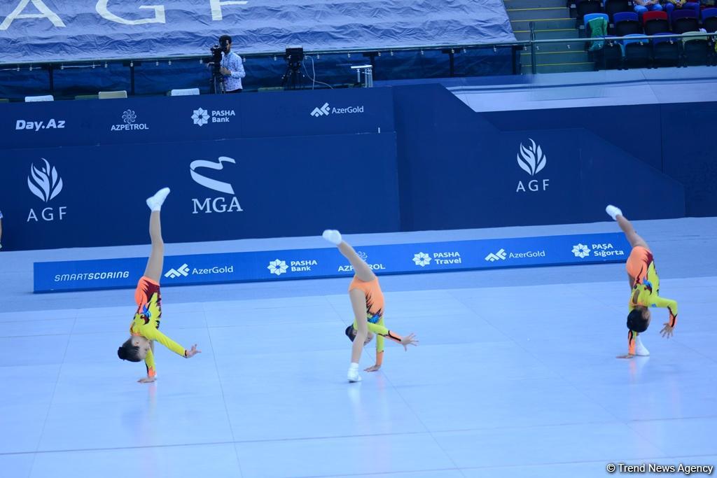 Aerobika Gimnastikası üzrə Açıq Azərbaycan Çempionatı və Bakı Birinciliyi başlayıb (FOTO)