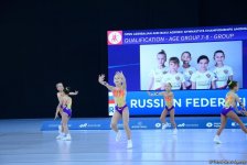 Aerobika Gimnastikası üzrə 4-cü Açıq Azərbaycan Çempionatı və Bakı Birinciliyinin son yarış gününə start verilib (FOTO)