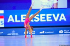 Aerobika Gimnastikası üzrə 4-cü Açıq Azərbaycan Çempionatı və Bakı Birinciliyinin son yarış gününə start verilib (FOTO)