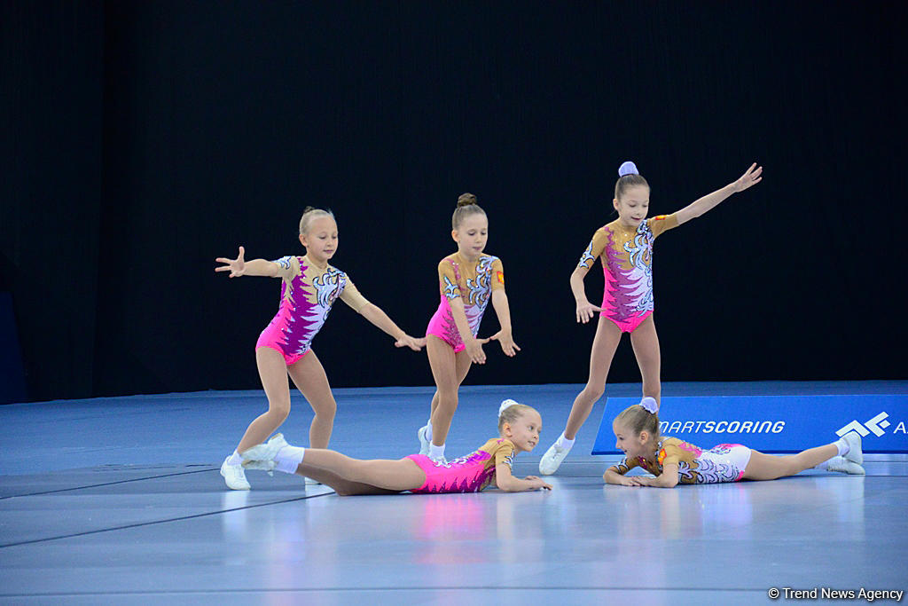 Aerobika Gimnastikası üzrə 4-cü Açıq Azərbaycan Çempionatı və Bakı Birinciliyinin son yarış gününə start verilib (FOTO)