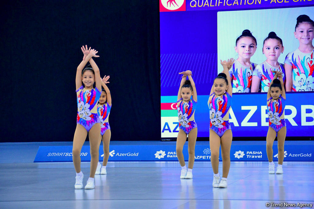 Aerobika Gimnastikası üzrə 4-cü Açıq Azərbaycan Çempionatı və Bakı Birinciliyinin son yarış gününə start verilib (FOTO)