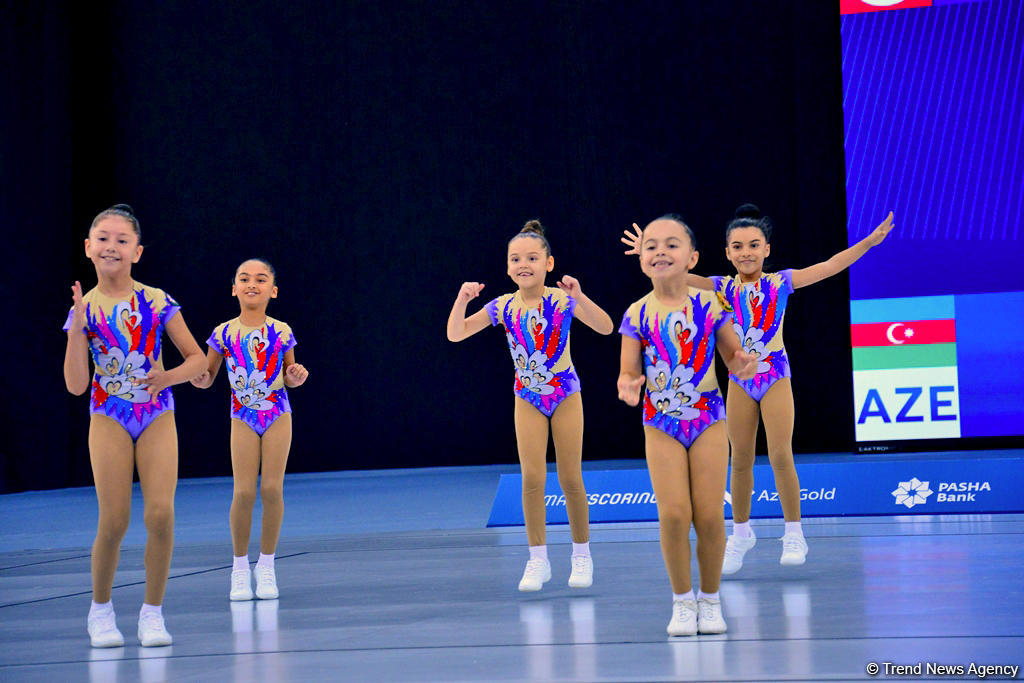Aerobika Gimnastikası üzrə 4-cü Açıq Azərbaycan Çempionatı və Bakı Birinciliyinin son yarış gününə start verilib (FOTO)
