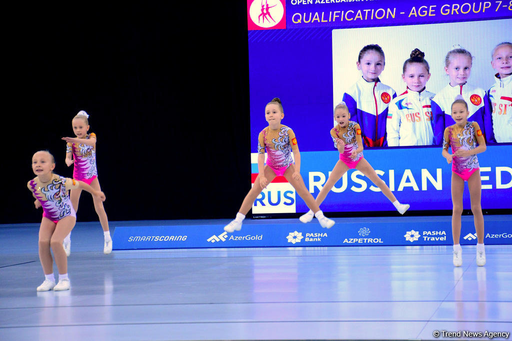 Aerobika Gimnastikası üzrə 4-cü Açıq Azərbaycan Çempionatı və Bakı Birinciliyinin son yarış gününə start verilib (FOTO)