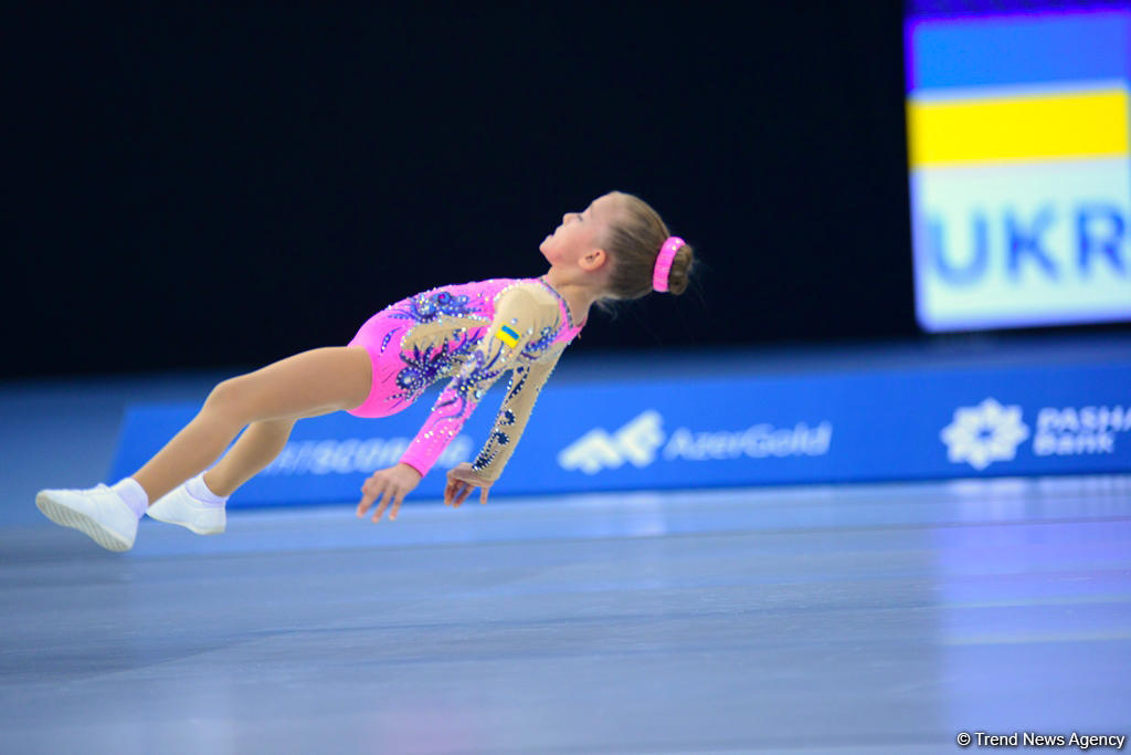 Aerobika Gimnastikası üzrə 4-cü Açıq Azərbaycan Çempionatı və Bakı Birinciliyinin son yarış gününə start verilib (FOTO)