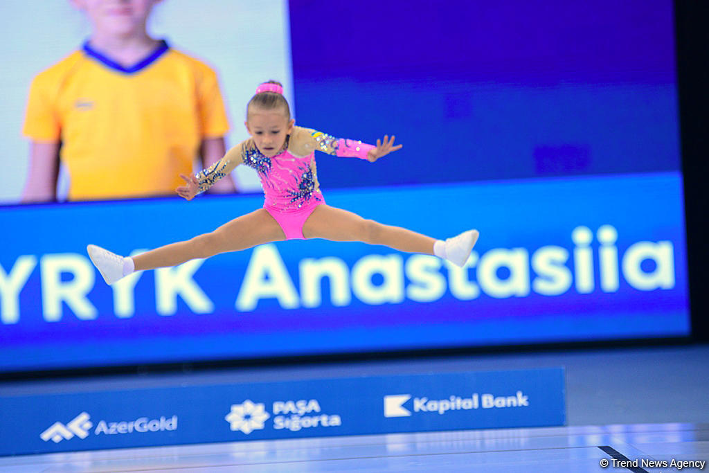 Aerobika Gimnastikası üzrə 4-cü Açıq Azərbaycan Çempionatı və Bakı Birinciliyinin son yarış gününə start verilib (FOTO)