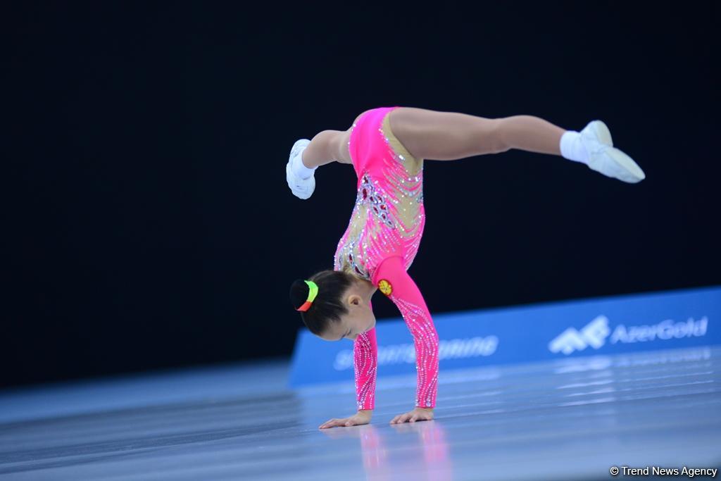Aerobika Gimnastikası üzrə 4-cü Açıq Azərbaycan Çempionatı və Bakı Birinciliyinin son yarış gününə start verilib (FOTO)
