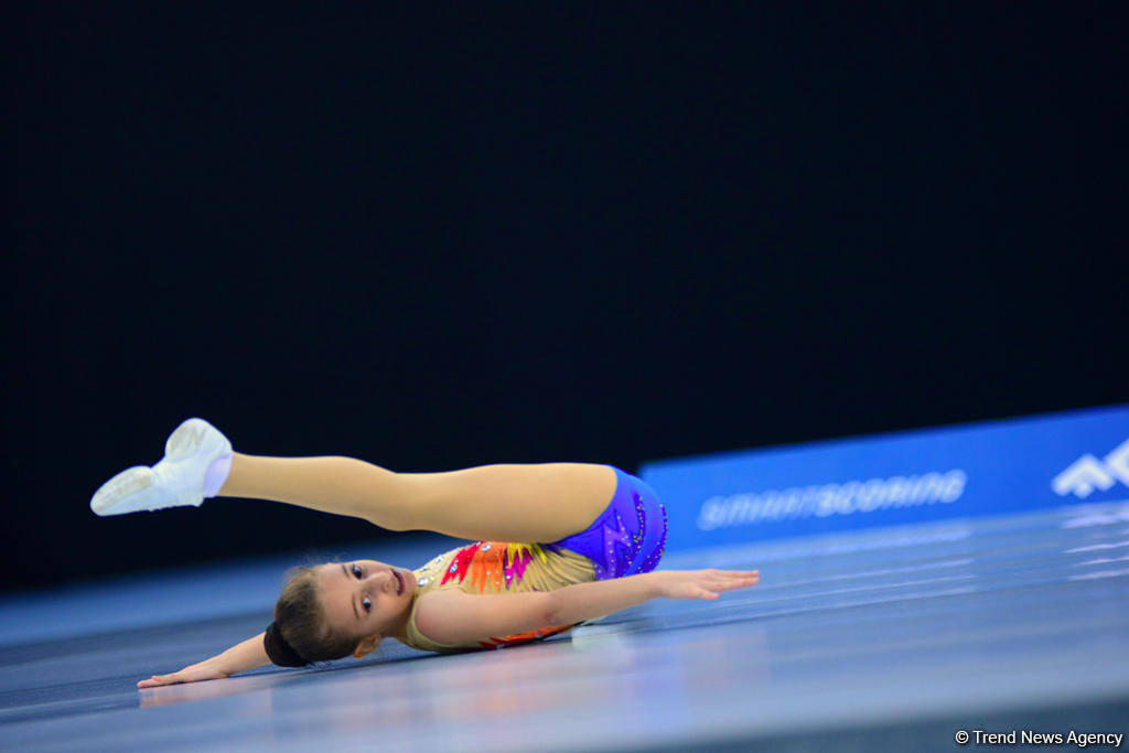 Aerobika Gimnastikası üzrə 4-cü Açıq Azərbaycan Çempionatı və Bakı Birinciliyinin son yarış gününə start verilib (FOTO)