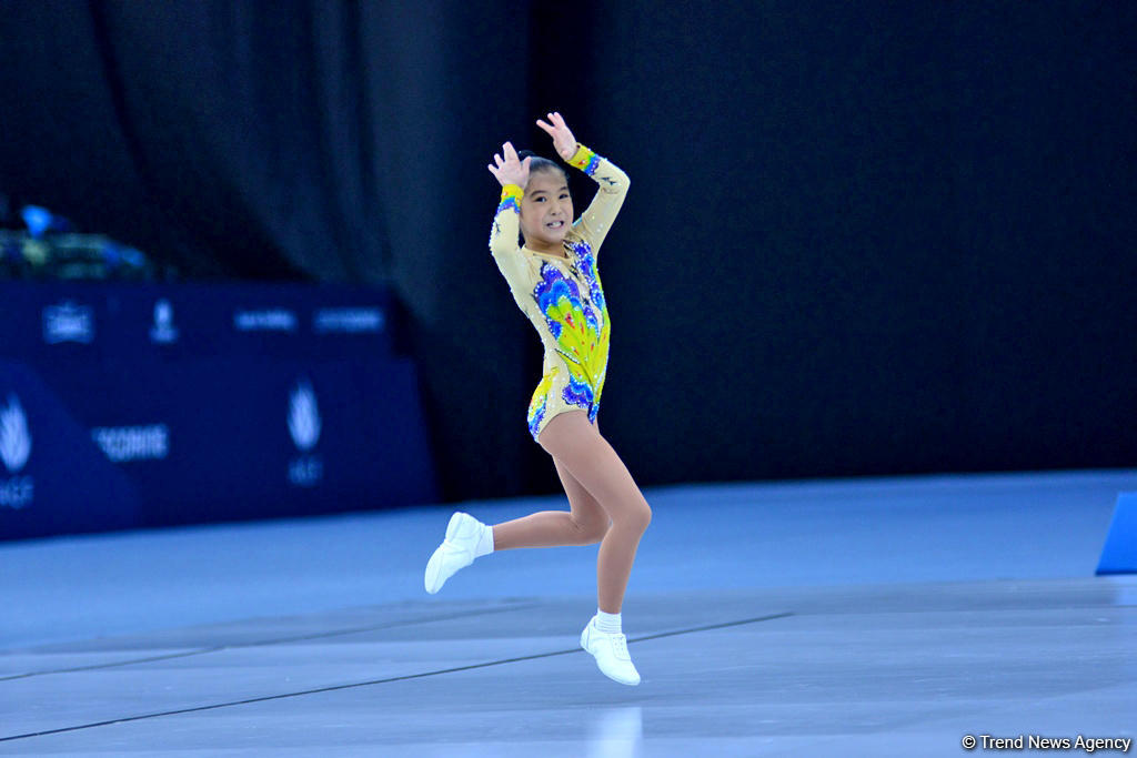 Aerobika Gimnastikası üzrə 4-cü Açıq Azərbaycan Çempionatı və Bakı Birinciliyinin son yarış gününə start verilib (FOTO)