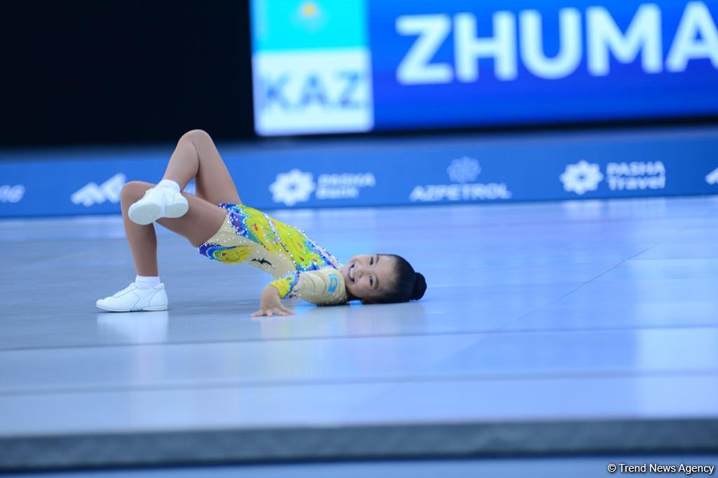 Aerobika Gimnastikası üzrə 4-cü Açıq Azərbaycan Çempionatı və Bakı Birinciliyinin son yarış gününə start verilib (FOTO)