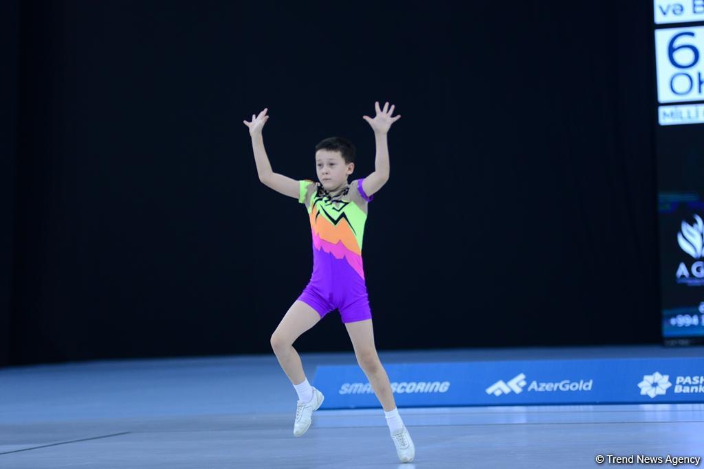 Aerobika Gimnastikası üzrə 4-cü Açıq Azərbaycan Çempionatı və Bakı Birinciliyinin son yarış gününə start verilib (FOTO)