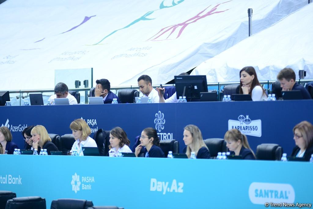 Aerobika Gimnastikası üzrə 4-cü Açıq Azərbaycan Çempionatı və Bakı Birinciliyinin son yarış gününə start verilib (FOTO)