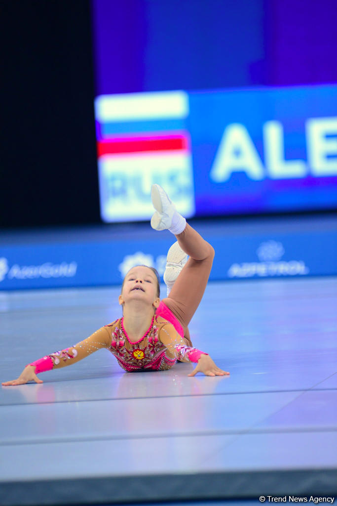 Aerobika Gimnastikası üzrə 4-cü Açıq Azərbaycan Çempionatı və Bakı Birinciliyinin son yarış gününə start verilib (FOTO)