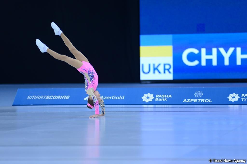 Aerobika Gimnastikası üzrə 4-cü Açıq Azərbaycan Çempionatı və Bakı Birinciliyinin son yarış gününə start verilib (FOTO)