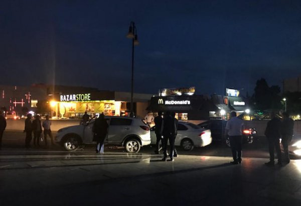 Bakıda "Kia" və "Hyundai" toqquşdu, qadın sürücü üçün təcili yardım çağırıldı