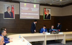 Korrupsiyaya qarşı Mübarizə Baş İdarəsi və Kiçik və Orta Biznesin İnkişafı Agentliyi arasında Anlaşma Memorandumu imzalanıb (FOTO)